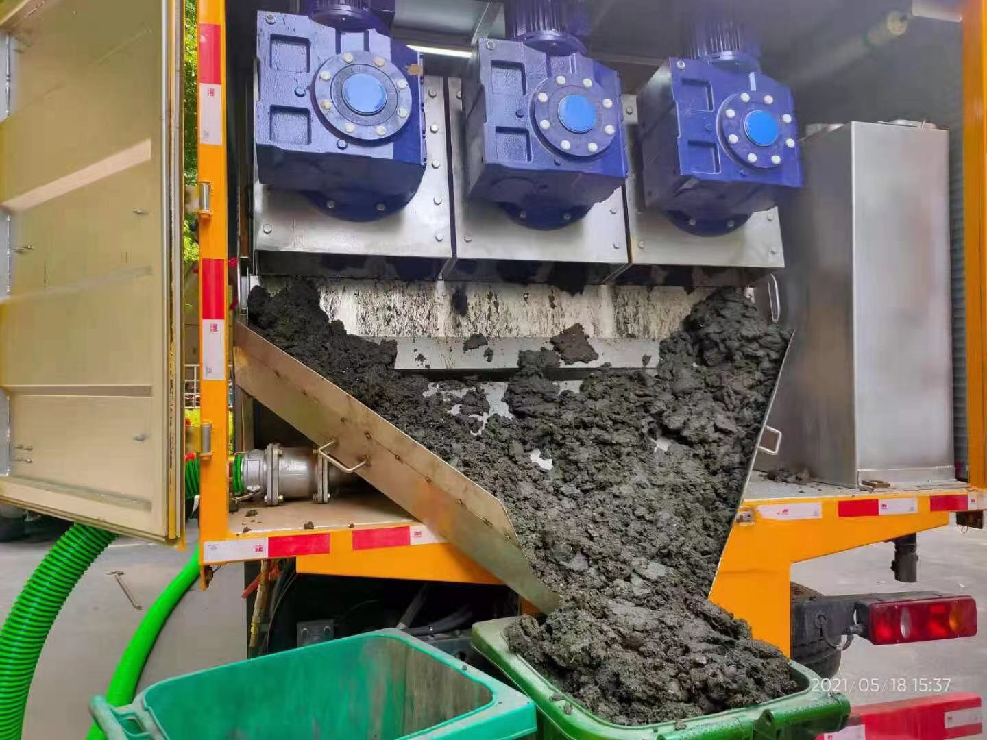 华池化粪池清掏城市维护站-泥浆净化干湿分离处理